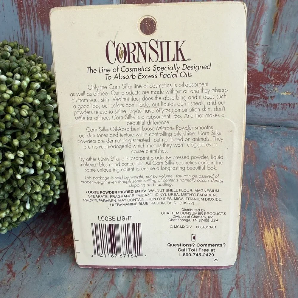 Vintage Corn Silk Oil-Absorbent Loose Powder Classic Translucent Light Sealed Ne